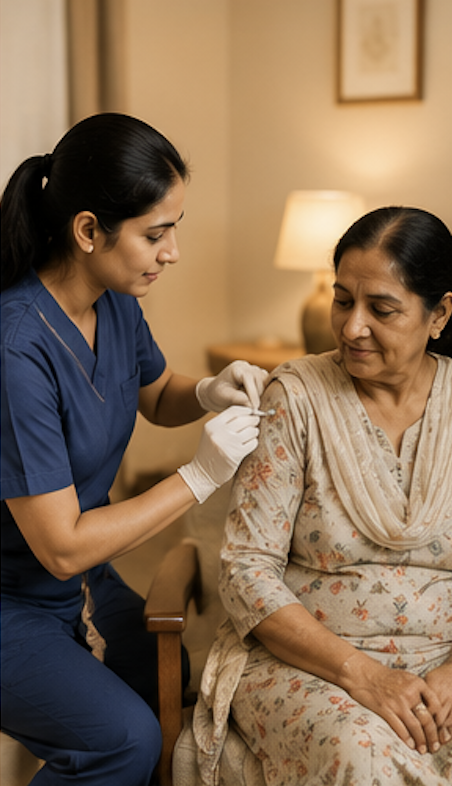 Injection at Home Service in Gurgaon
