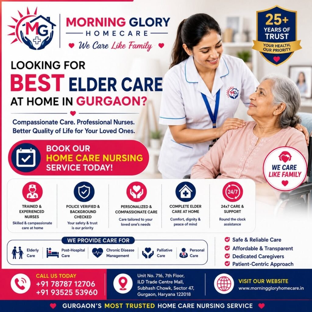 Looking for the Best Elder Care at Home in Gurgaon?